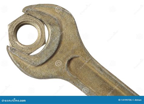 spanner  nut royalty  stock image image