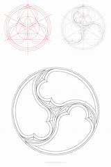 Tracery Gothic sketch template