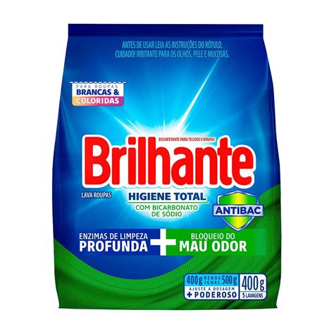 detergente brilhante po higiene total  em promocao na americanas