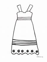 Dress Coloring Pages Color Clipart Printable Kids 38kb 1800px 1350 Clip Library Popular sketch template