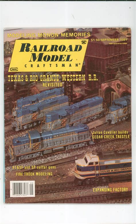 railroad model craftsman magazine september 1981 not pdf