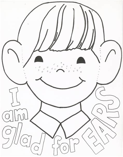 ears coloring pages   ears coloring pages png images