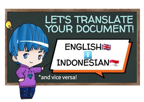 Translate English To Indonesian And Indonesian To English By Seyla Tan