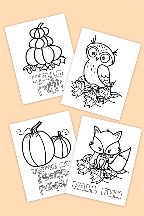 printable fall coloring pages  coloring pages  fall