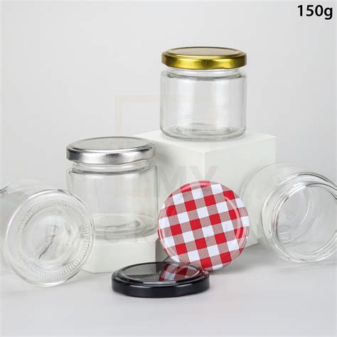 glass jar ml food jar