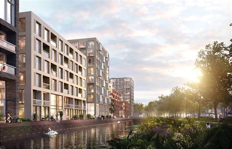 groningen bouwt nieuwe wijk langs eemskanaal architectenwebnl