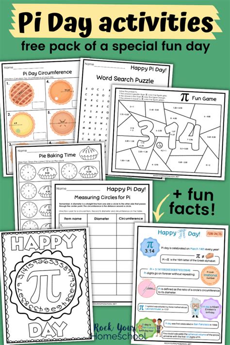 pi day activities  math fun  kids   worksheets