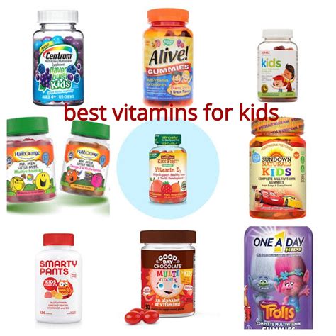 today   giving  list  top    vitamins  kids