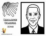 Coloring Obama Pages Yescoloring Barack Angel Printables Kids Month History Security Social sketch template