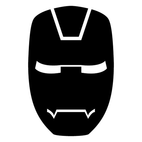 ironman head outline clipart