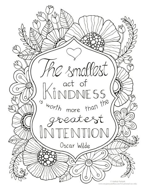 kindness quotes coloring pages dennis henningers coloring pages
