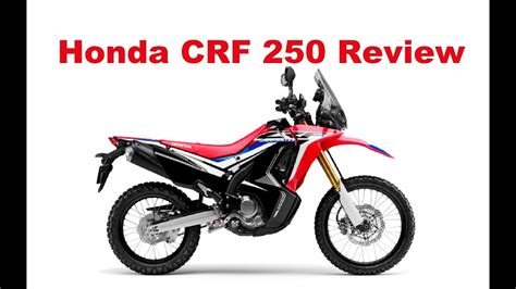 honda crf  rally test ride review youtube