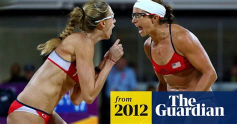 usa pair beat fellow americans for olympic beach volleyball gold