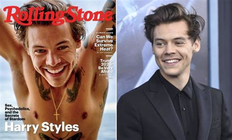 harry styles looks totally different as he shows off a new hairstyle