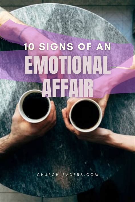 10 Signs Of An Emotional Affair Emotional Affair Emotions Affair