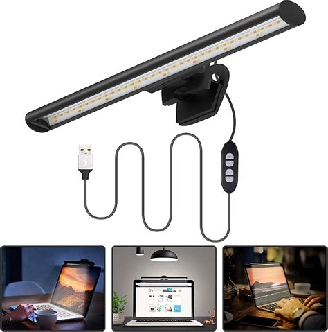 computer monitor light quntis sceen  reading lamp led laptop lamp  adjustable brightness