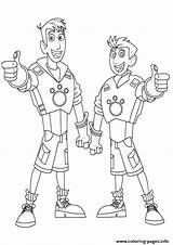 Coloring Pages Kratts Wild Brother Printable Coloring4free Kratt Color Print Martin Chris Power Birthday Getcolorings Info Getdrawings Drawing Choose Board sketch template