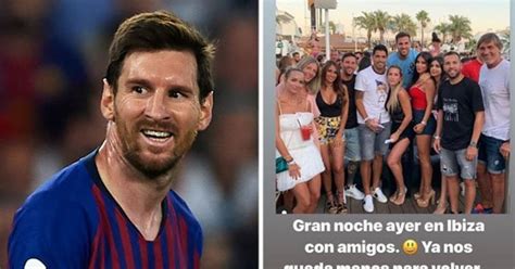 lionel messi fumes in fake news rant after partying in