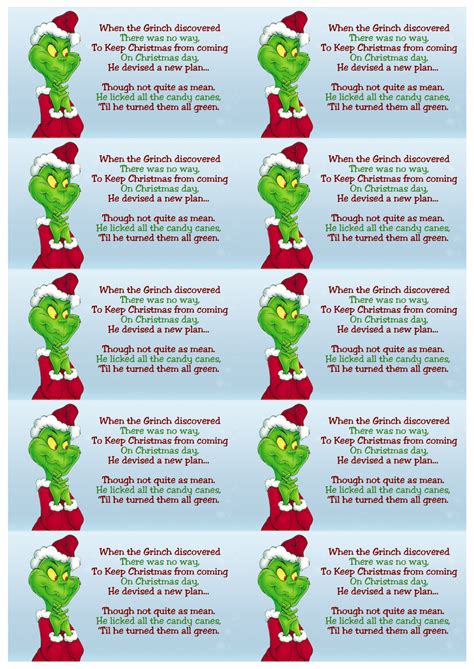 printable grinch template