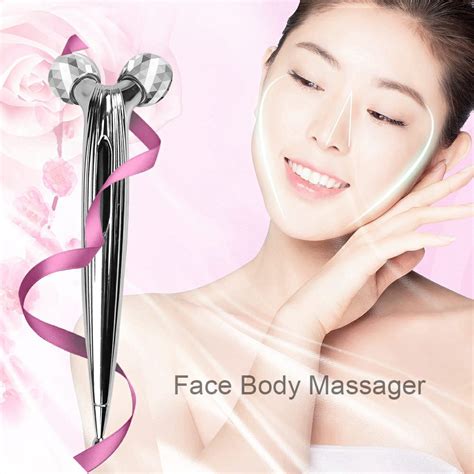 Jual Alat Pijat Wajah 3d Mini Roller Massager Akupuntur Massage Face