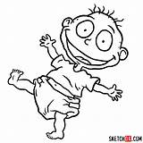 Tommy Pickles Draw Sketchok Step Drawing sketch template
