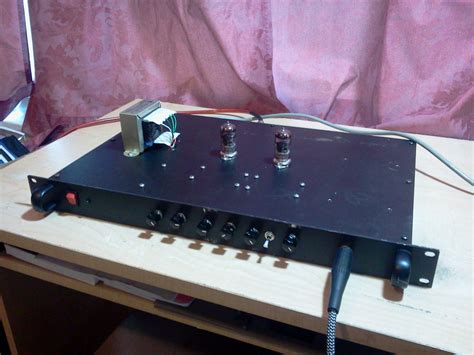 homebrew rackmount tube guitar preamp brandon foltz