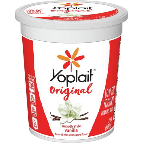 yoplait original yogurt vanilla  fat yogurt  oz walmartcom