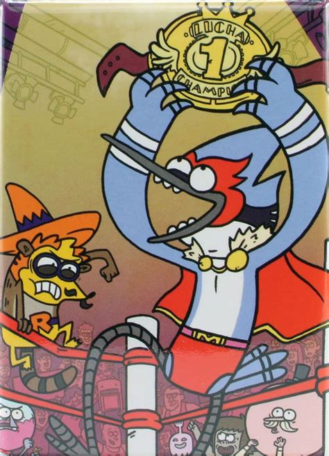 regular show issue  variant cover  phil jacobson magnet