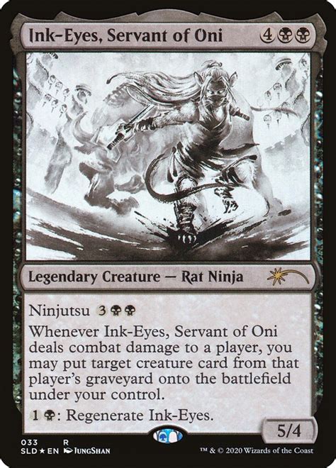Ink Eyes Servant Of Oni · Secret Lair Drop Sld 33