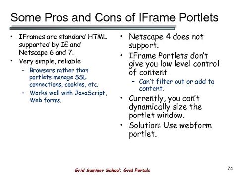 grid portals a user s gateway to the