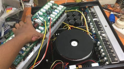 repair ca amplifier   power part  youtube