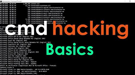 command prompt hacks  tricks cmd hacking basics itech home youtube