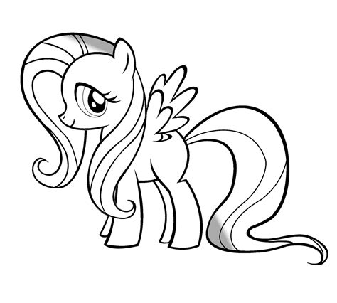 fluttershy coloring pages coloring pages    print imagesee