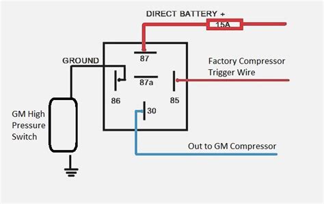 air conditioner compressor wiring diagram wiring niche ideas
