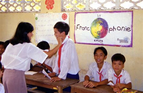 pierre au vietnam photos dans les classes de can tho 1