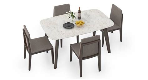 galatea marble  seater dining set dining table marble  seater