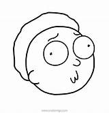 Morty Rick Coloring Face Pages Xcolorings 26k 594px 570px Resolution Info Type  Size sketch template
