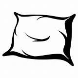 Pillow Clipart Vector Sketch Almohada Sleep Clip Lets Go Clipground Cliparts Vectors Logo Use Paintingvalley sketch template