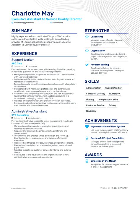 assistant director resume examples guide