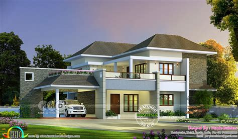 awesome  square feet  bhk house plan kerala home design  floor plans  houses
