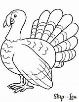 Turkey Coloring Thanksgiving Drawing Pages Hand Draw Color Kids Simple Printable Turkeys Colored Getdrawings Lou Skip Cute Cartoon Print Cutest sketch template