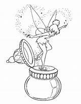 Coloring Pages Periwinkle Disney Print Fairy sketch template