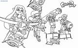 Splatoon Malvorlagen sketch template