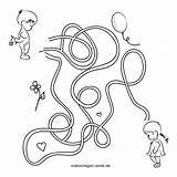 Labyrinth Finde sketch template
