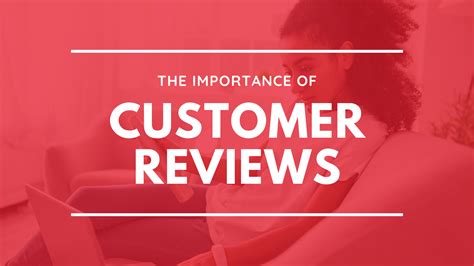 importance  customer reviews business  community