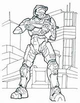 Halo Coloring Pages Printable Everfreecoloring Online sketch template