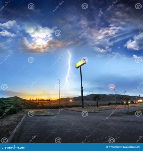 city stock photo image  distance dawn