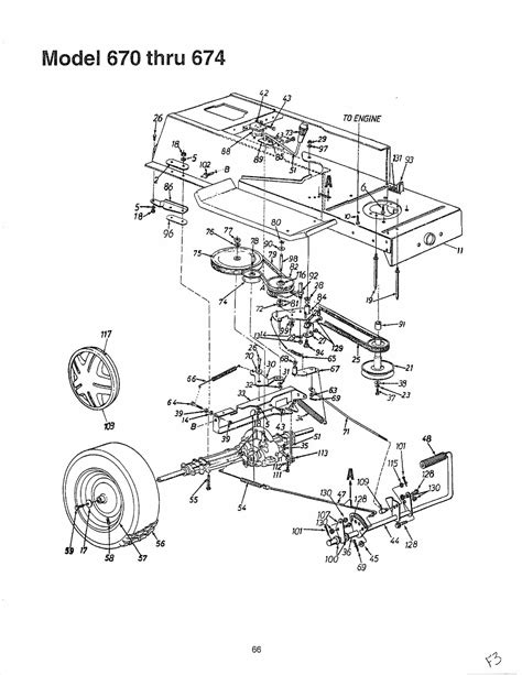craftsman lawn mower engine parts diagram