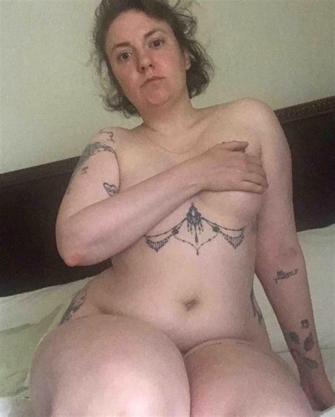 lena dunham s not attention seeking for her latest nude snaps but by stripping off again she s