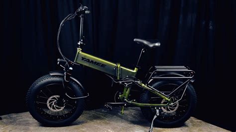 yamee fat bear  electric bike review  feature packed dual suspension  bike